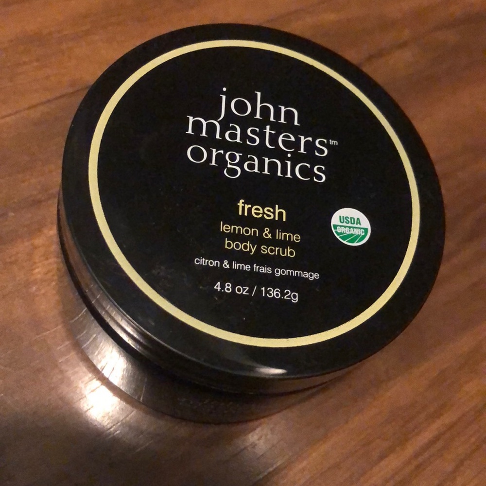 John Masters Organics fresh lemon&lime body scrub